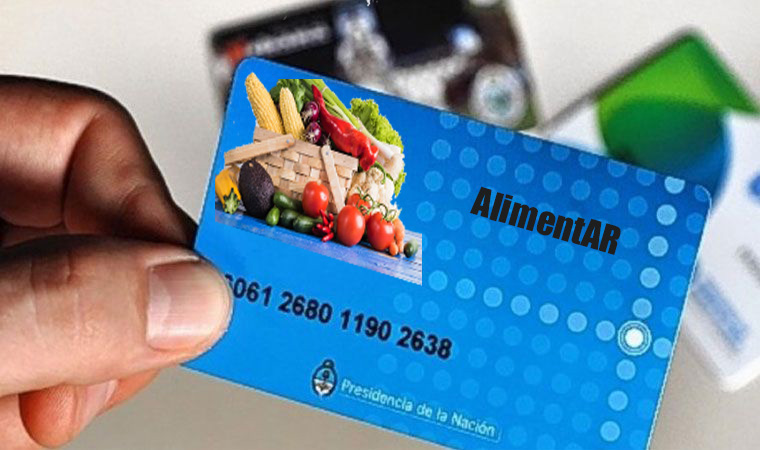 tarjeta alimentar