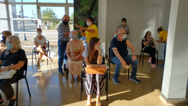 vacunación en posadas