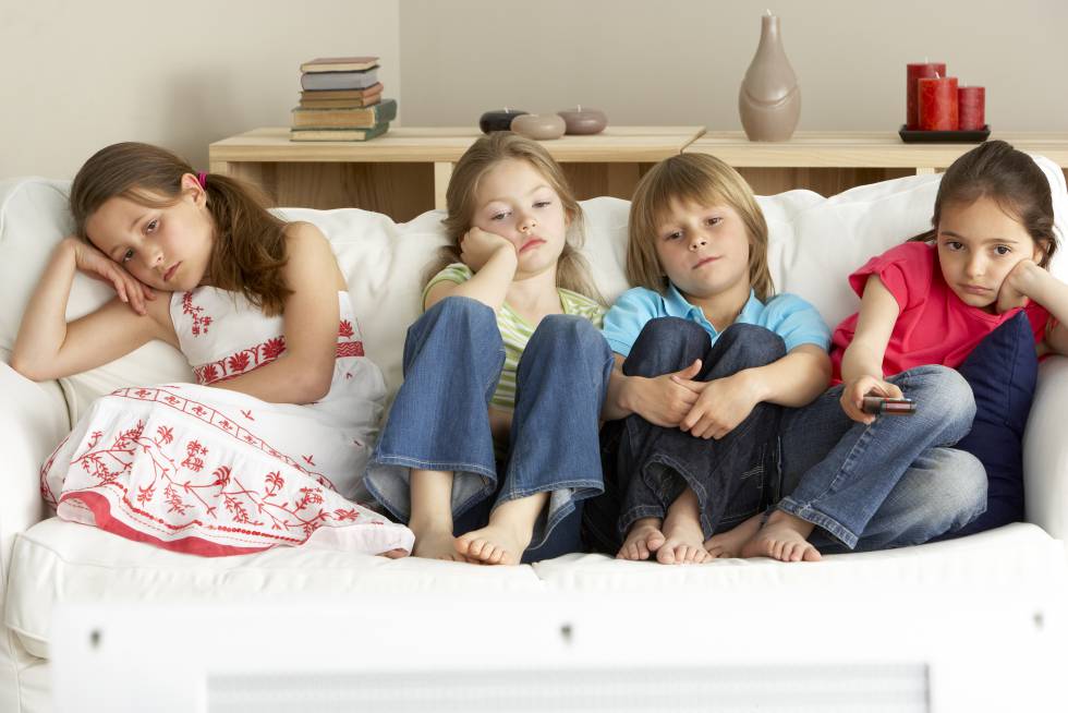 niños aburridos