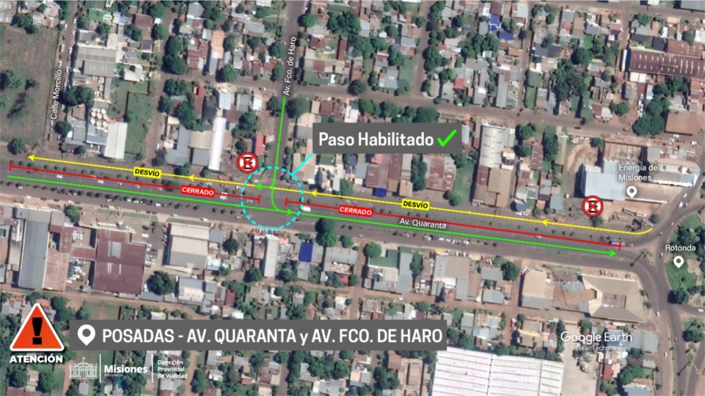 travesía urbana de Posadas