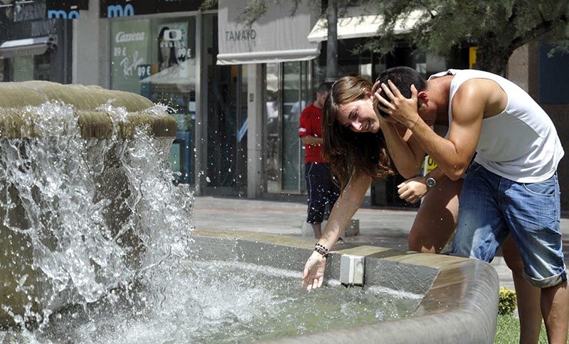 récord de temperatura en Europa