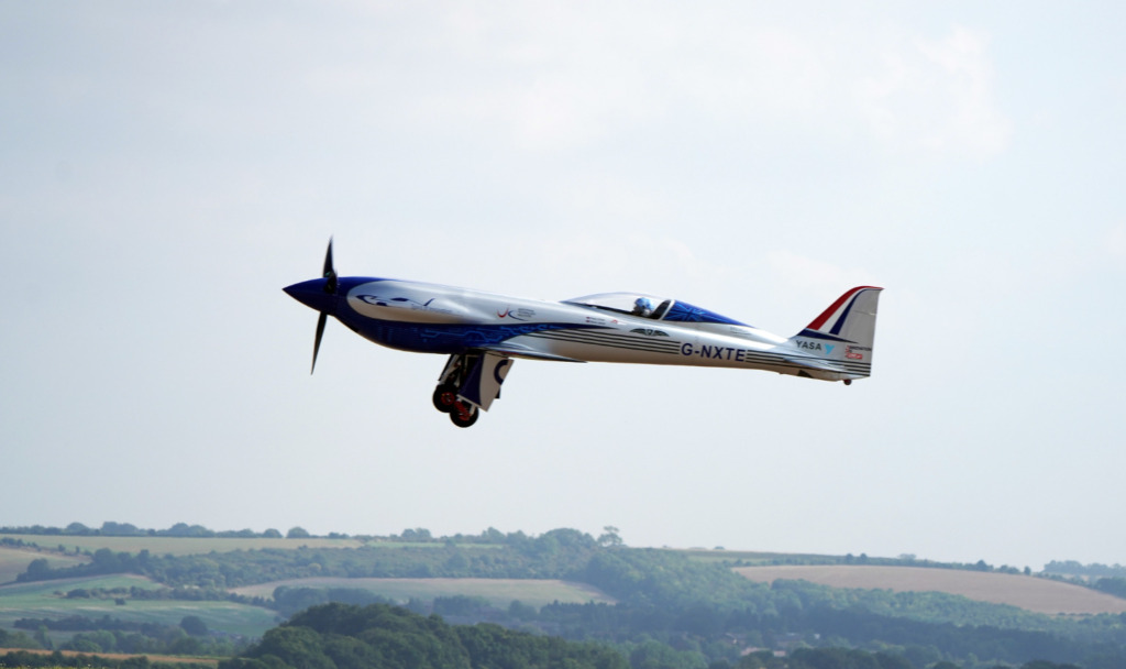 avión completamente eléctrico