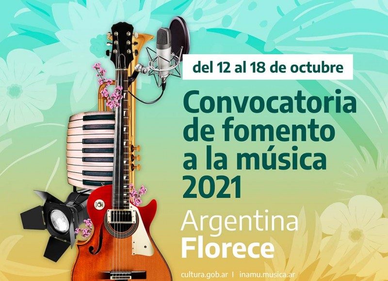 Convocatoria de fomento a la música
