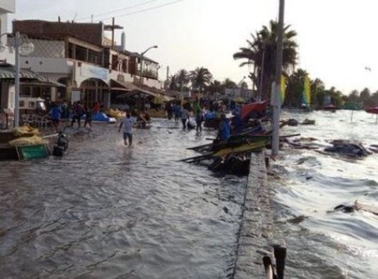 Oleaje en Perú