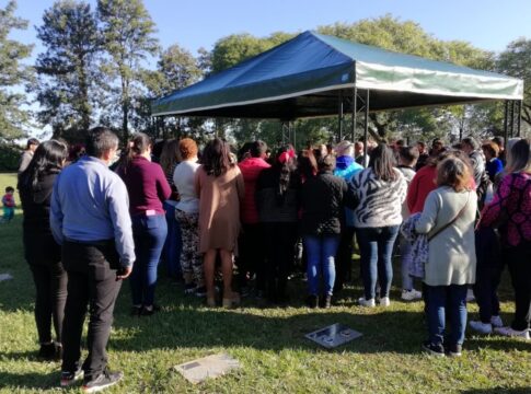 Despedida a taxista asesinada en Posadas