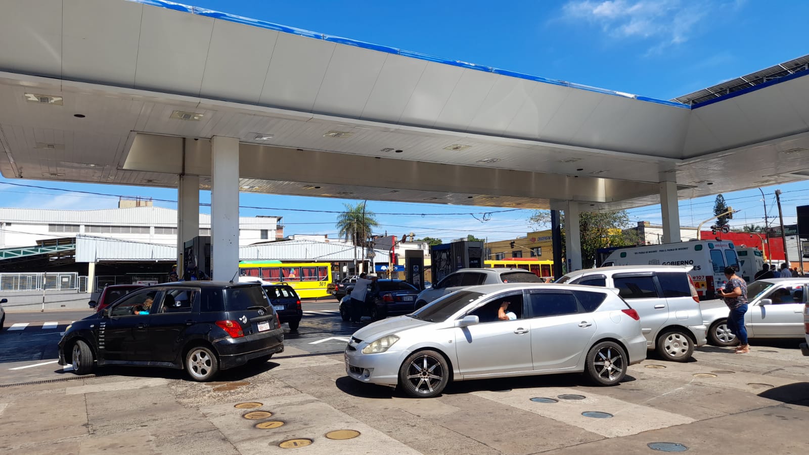 cargar combustible en Posadas