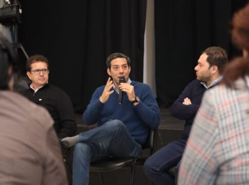 San Vicente | El ministro de Gobierno Marcelo Pérez se reunió con vecinos e integrantes de los Foros de Seguridad