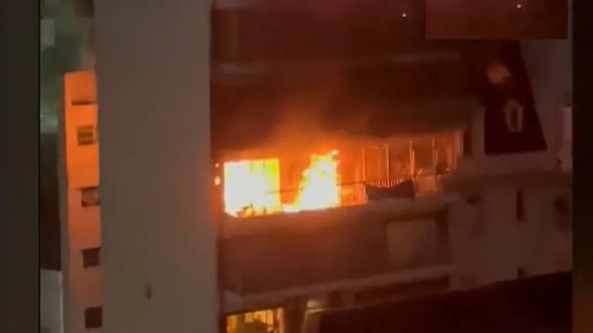 Incendio en Recoleta