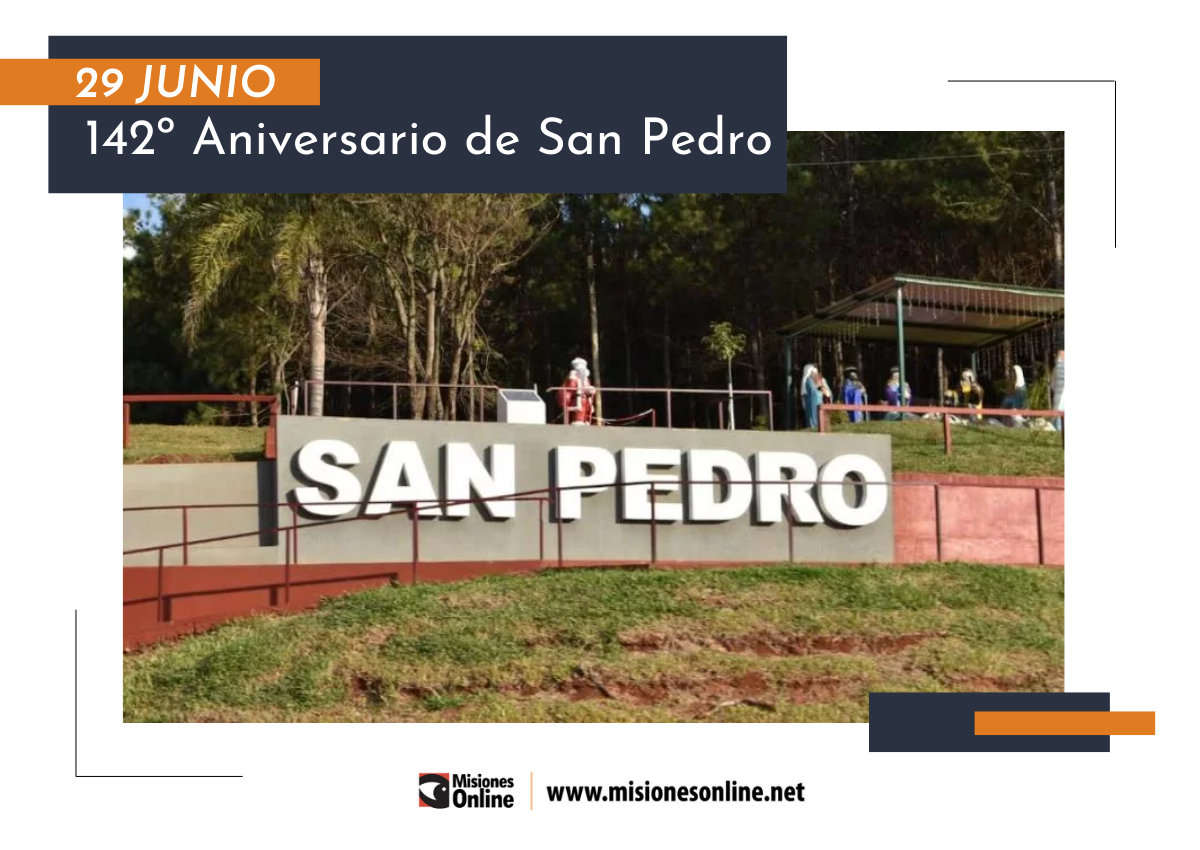 La localidad de San Pedro celebra su 142º Aniversario con un gran desfile cívico