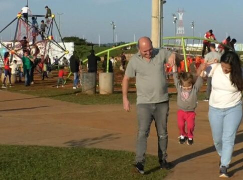 turistas disfrutaron del día