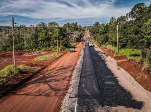 Eldorado obras de la Dirección Provincial de Vialidad