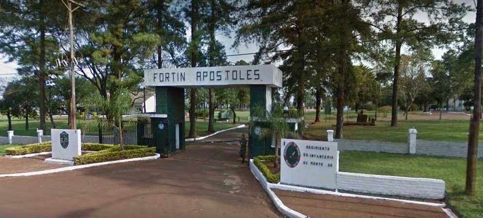 Joven lesionado en una fiesta del Ejército