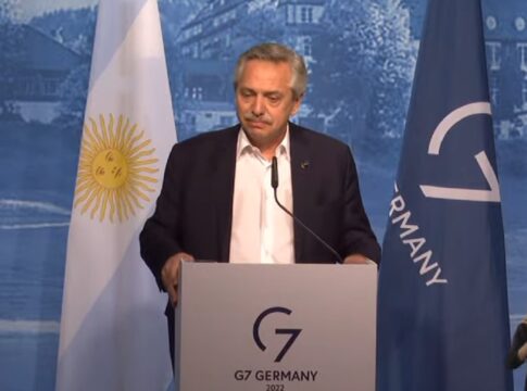 Alberto Fernández Cumbre G7