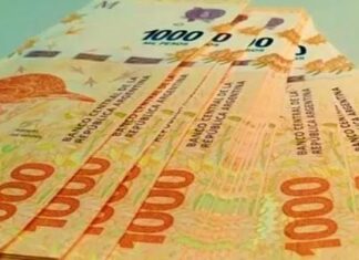 Billete de 5 mil pesos