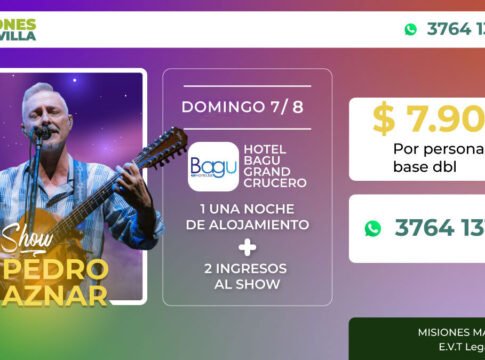 Pedro Aznar en Posadas