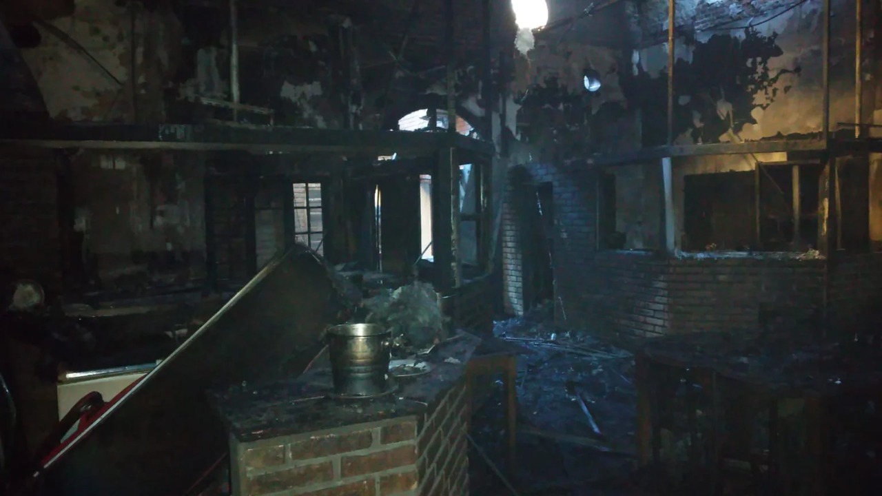 restaurante que se incendio en Posadas