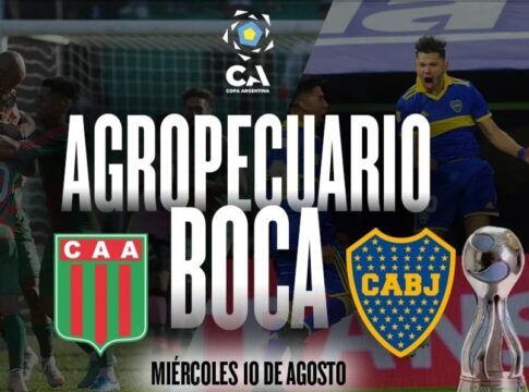 Boca enfrenta a Agropecuario