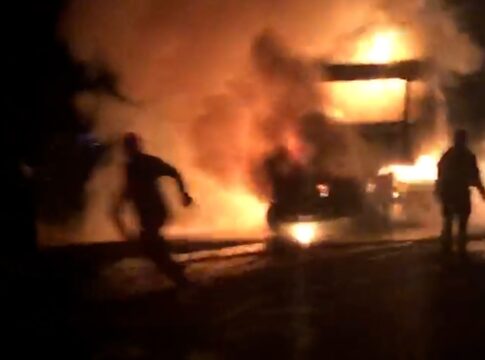 siniestro vial sobre ruta 12