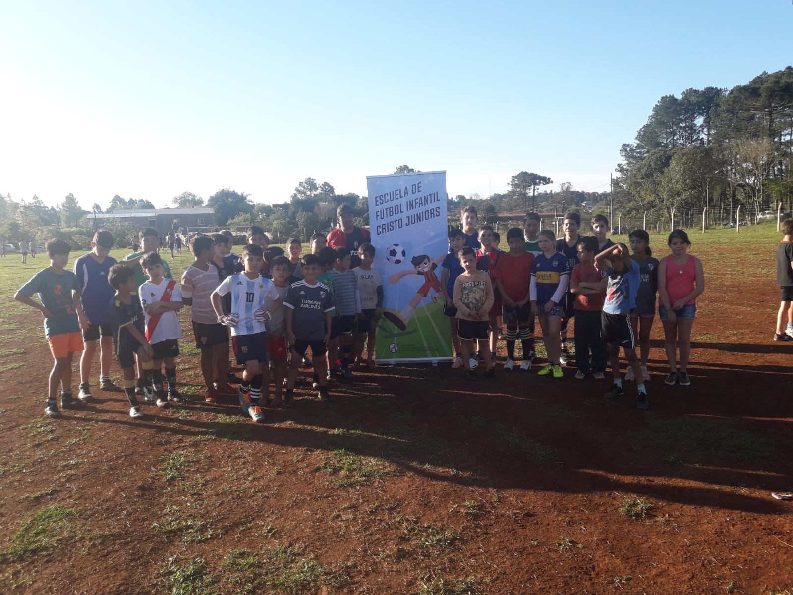 escuela de fútbol Cristo Junior