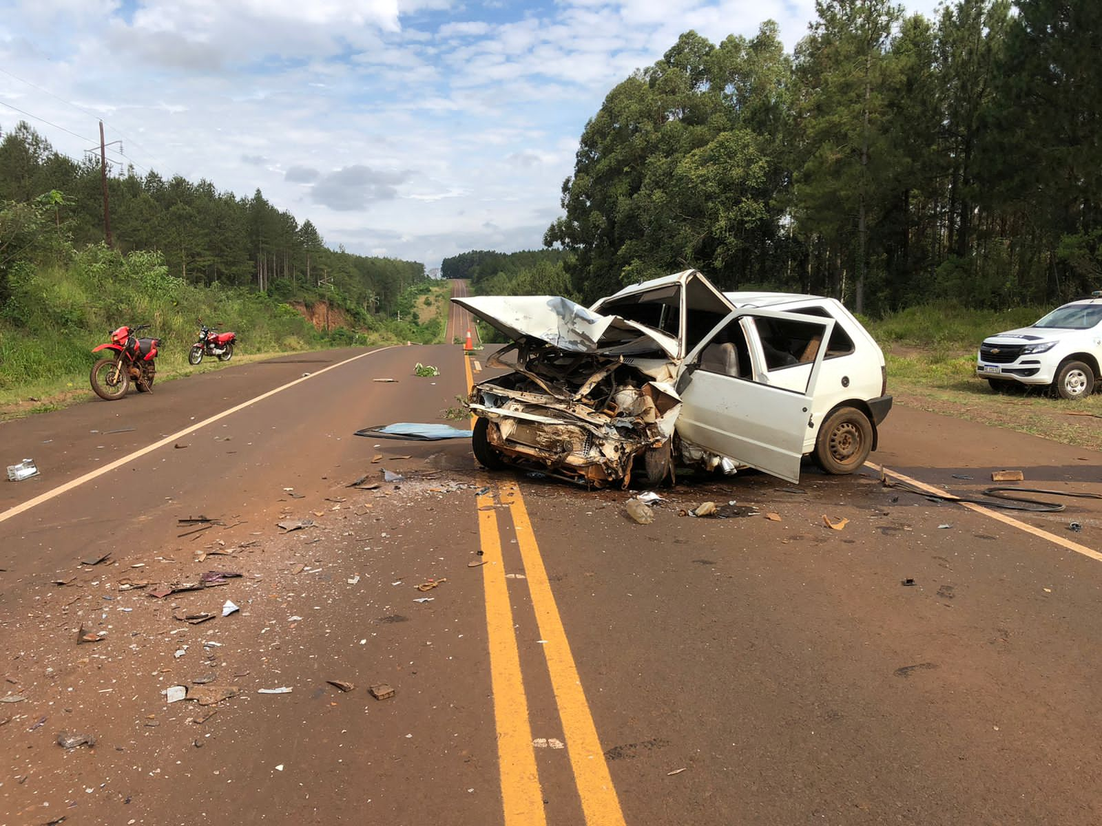 siniestro vial sobre la ruta provincial Nº 17