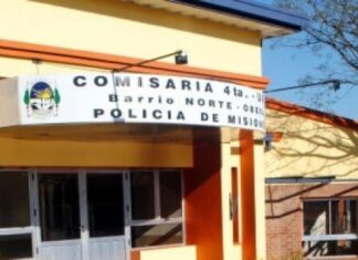 machetearon en la cabeza en Oberá