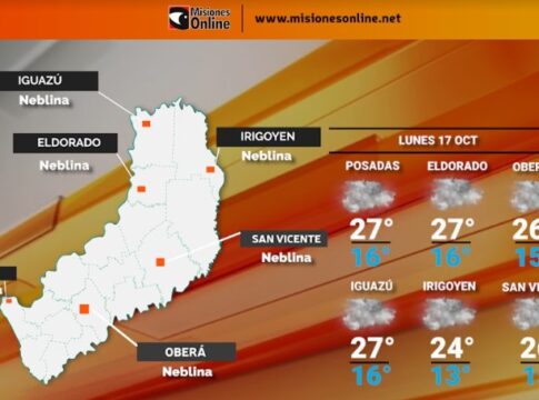 tiempo en Misiones