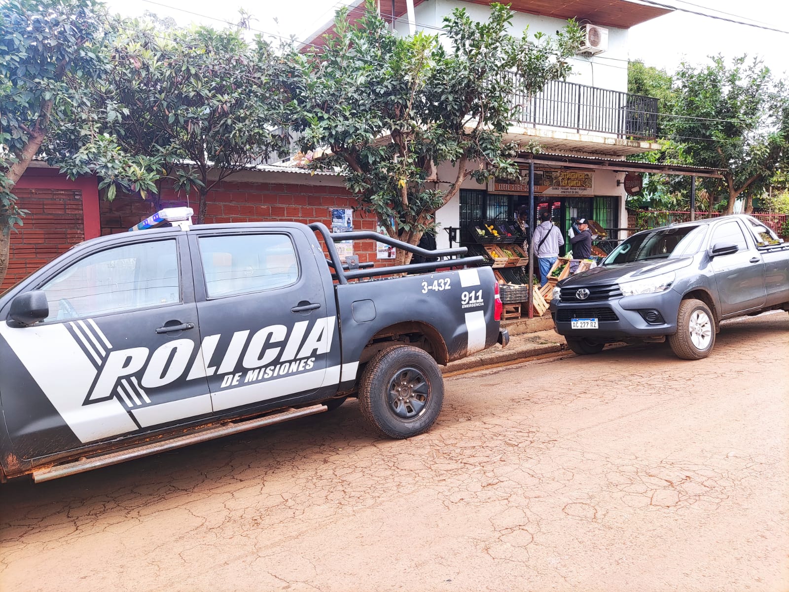 violento atraco en Garupá