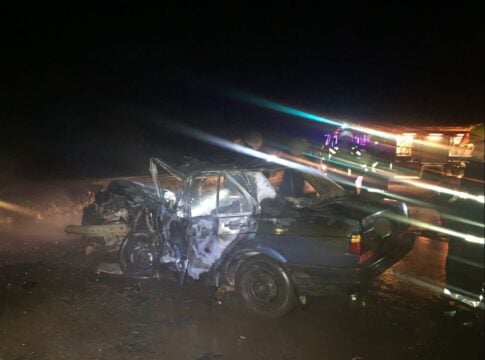 Choque trágico en Campo Ramón