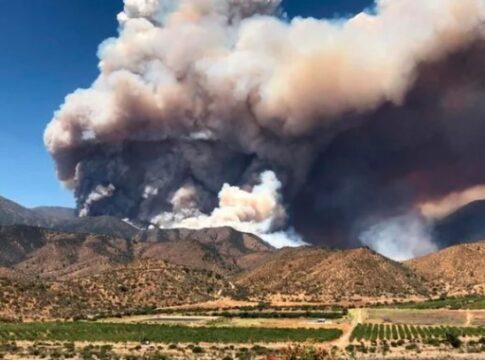 Incendios en Chile