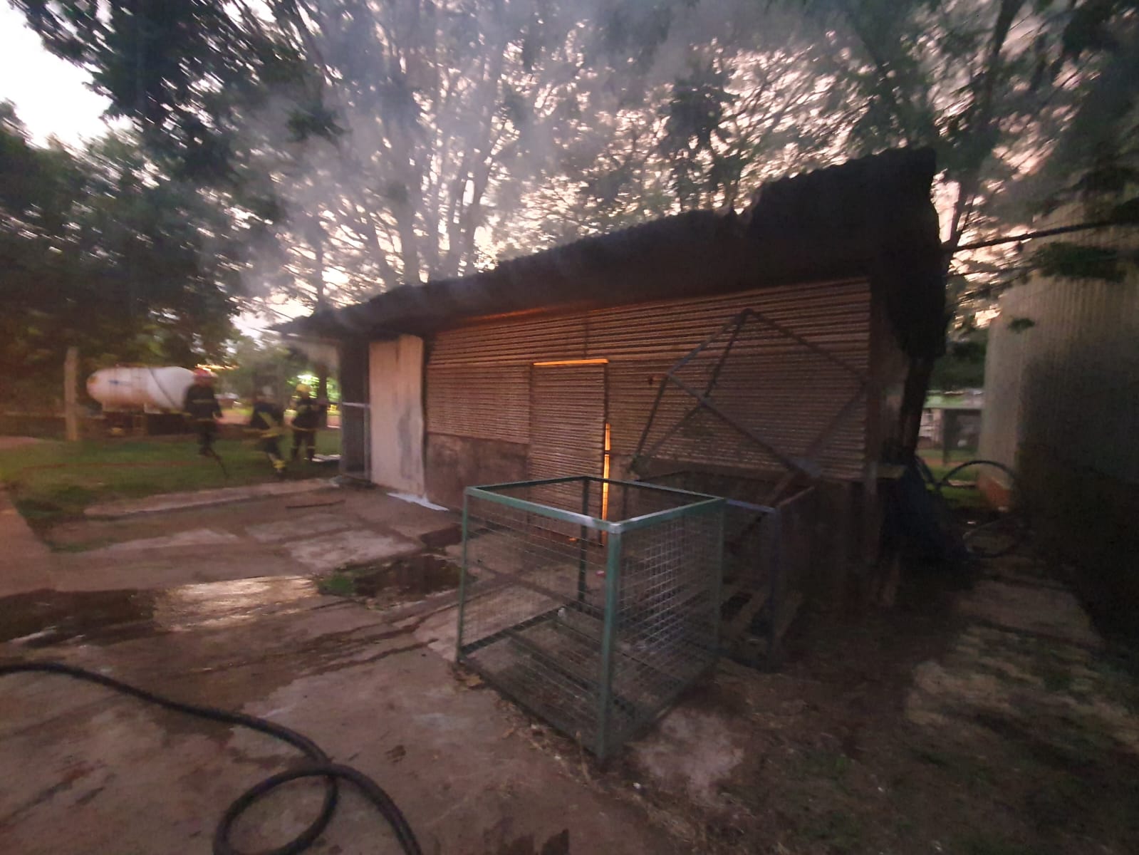 Bomberos sofocaron un incendio