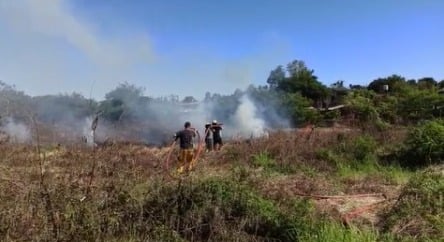 bomberos voluntarios en Misiones
