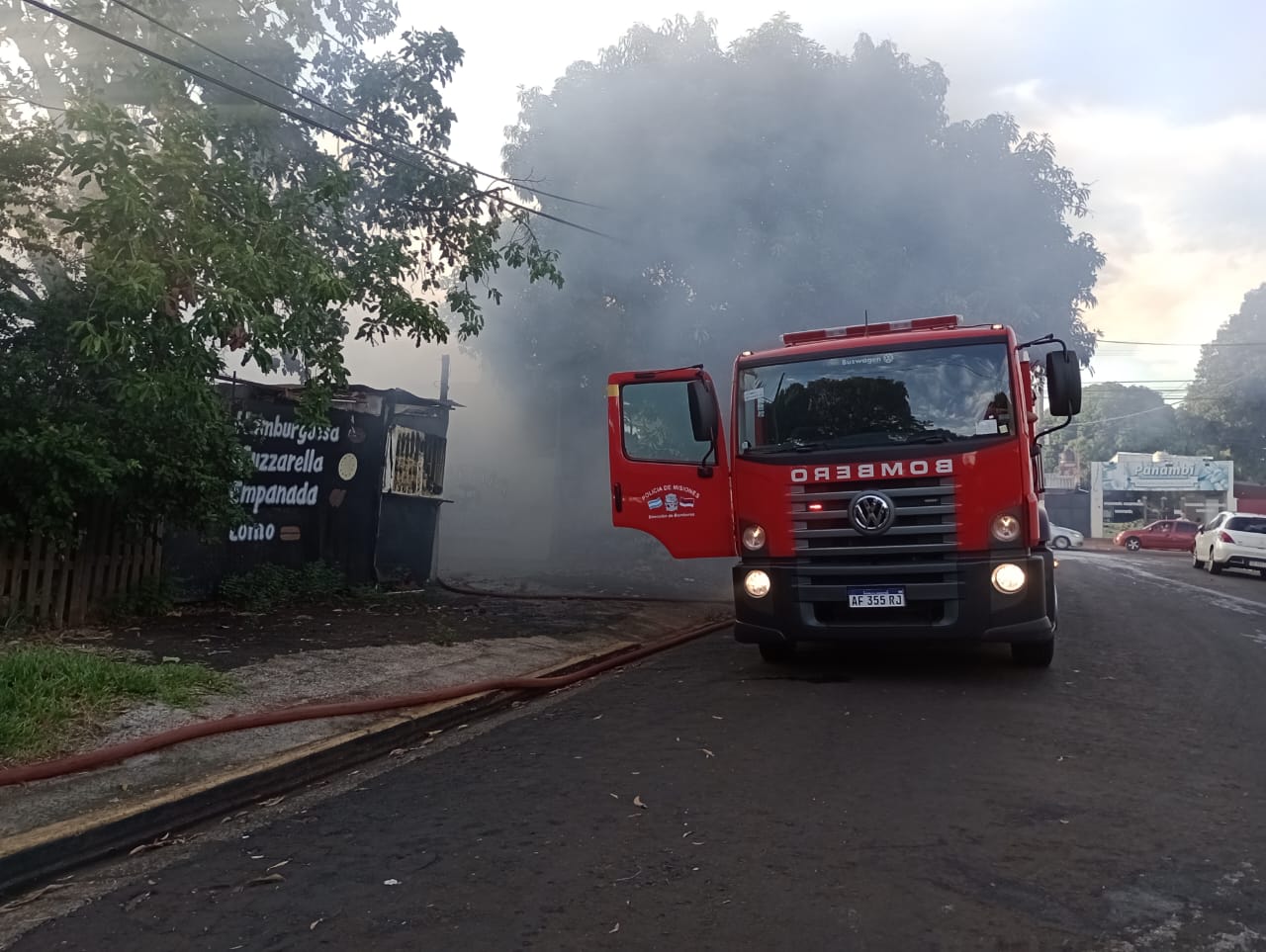 consumió una vivienda en Posadas