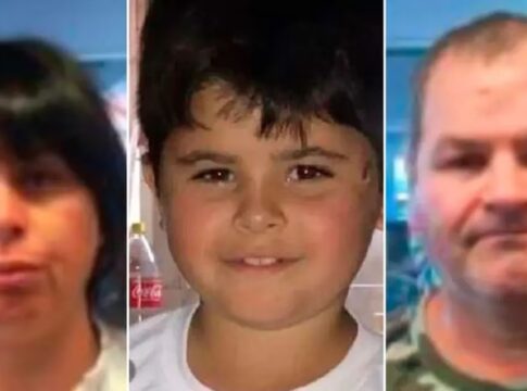 búsqueda de un niño de 8 año