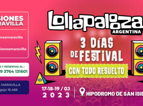 Lollapalooza 2023 en Argentina