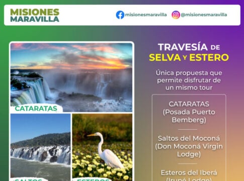 travesía de selva y esteros misiones maravilla evt