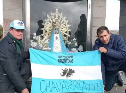 excombatientes argentinos regresaron a Malvinas