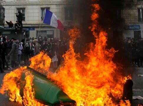 protestas en Francia