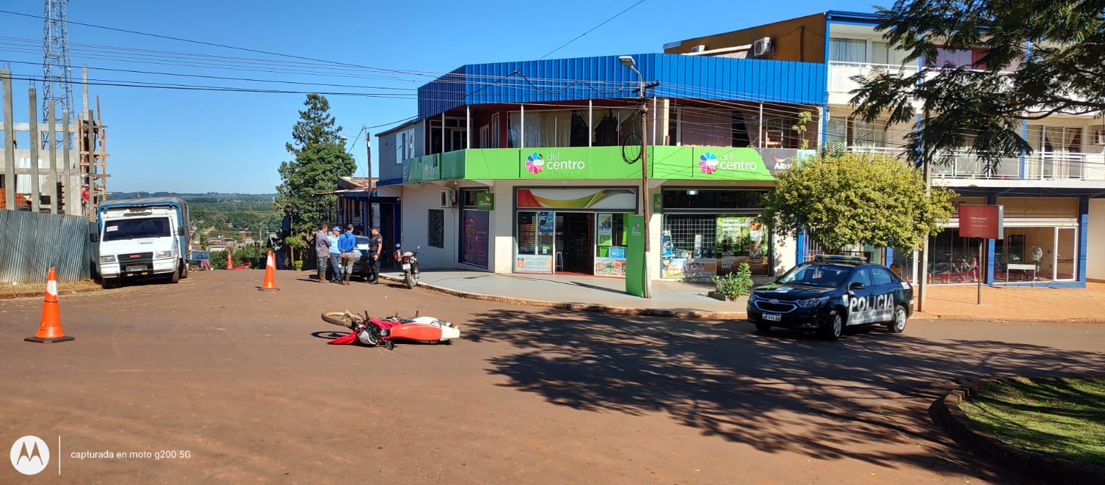 Gravísimo choque en San Vicente