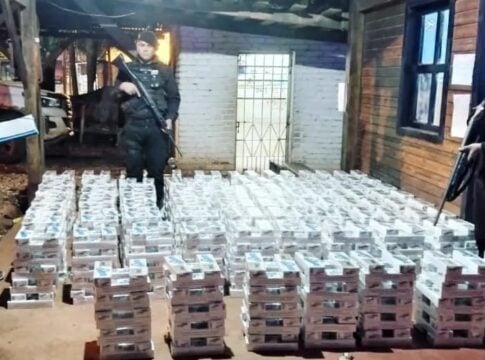 policía secuestró mercadería