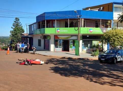 Gravísimo choque en San Vicente