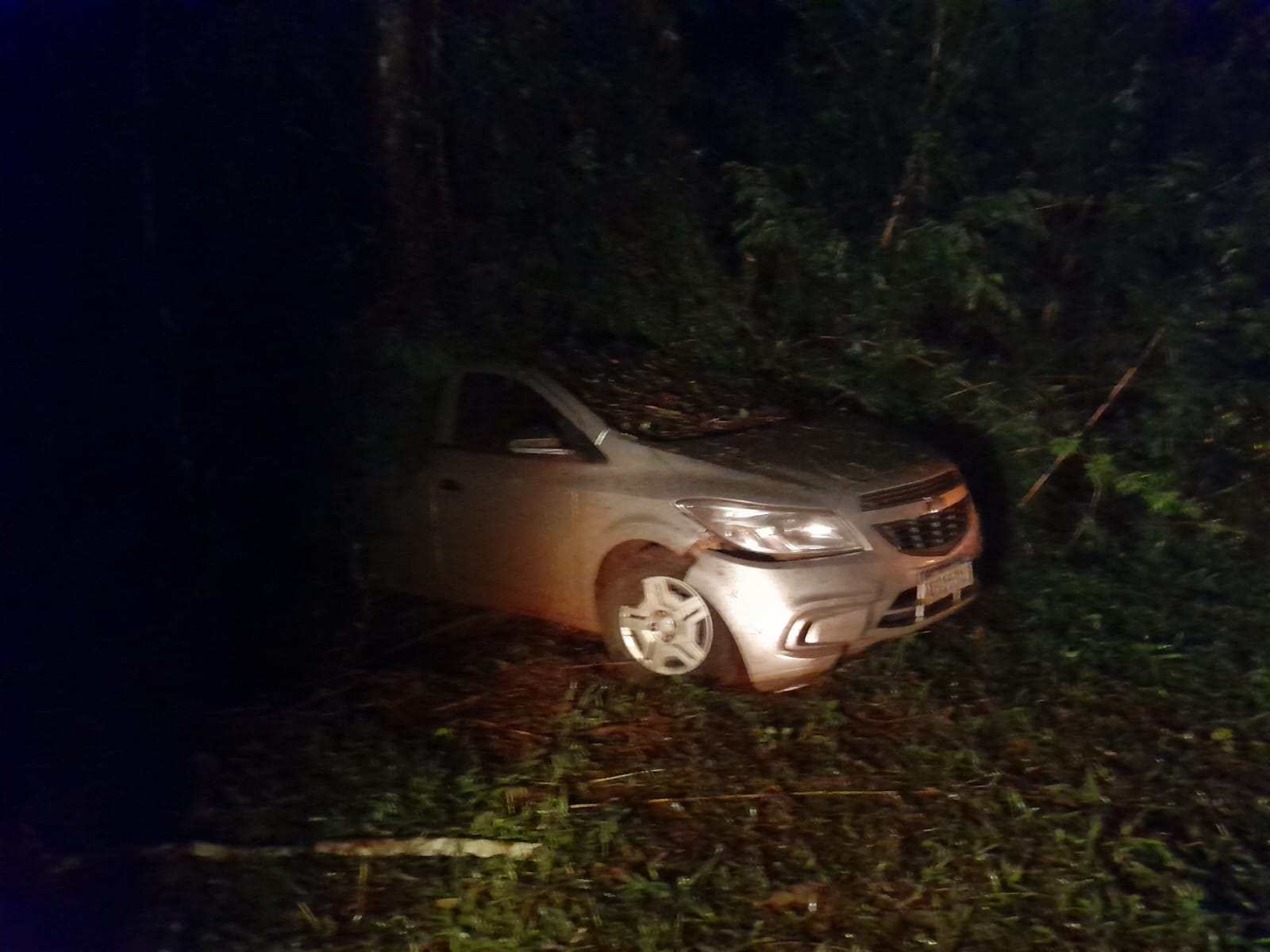 Taxista despistó