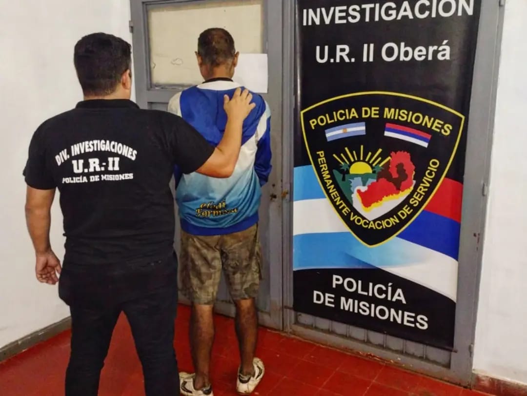 Detuvieron a un hombre en Oberá