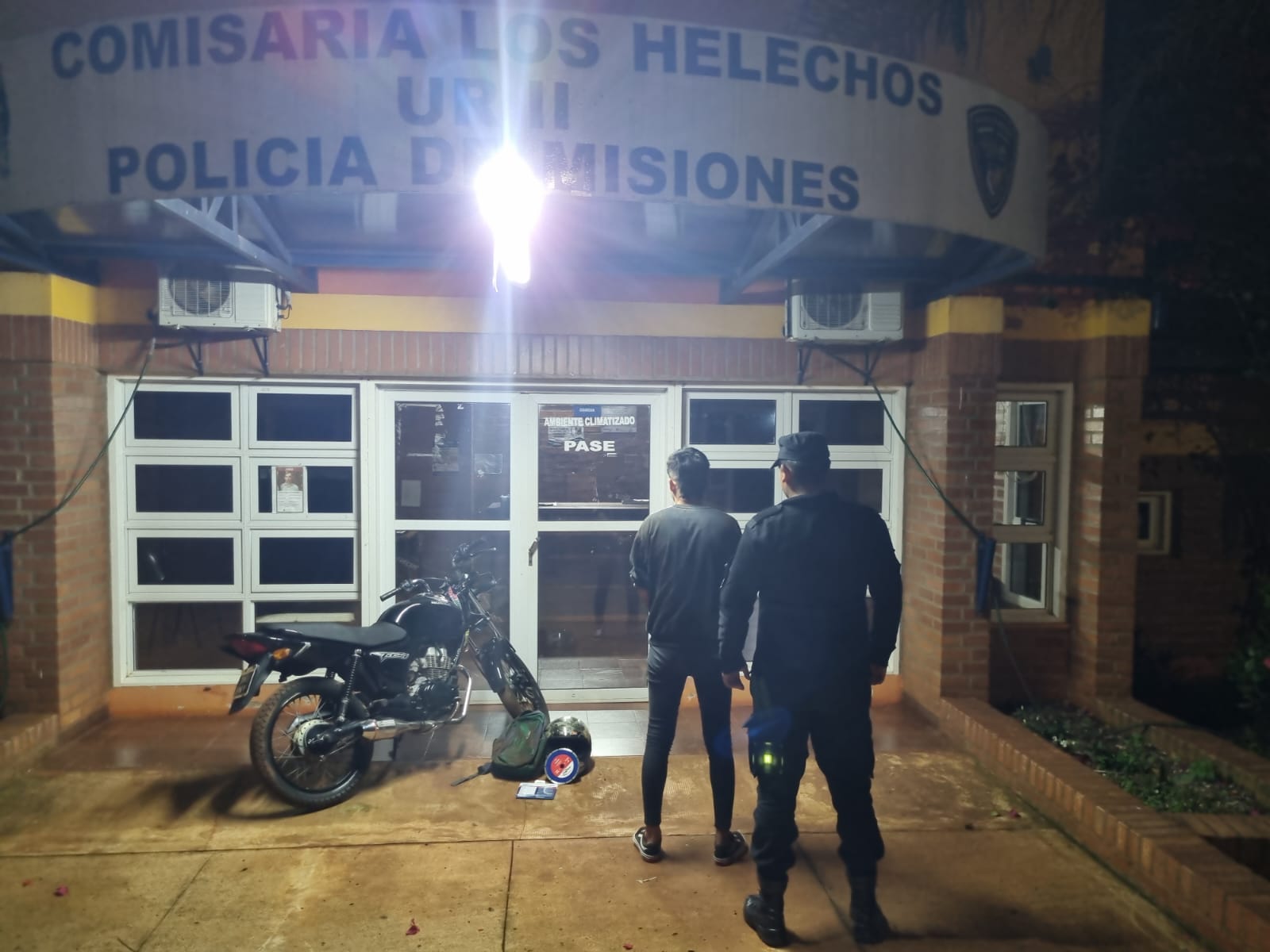 detenido en Los Helechos