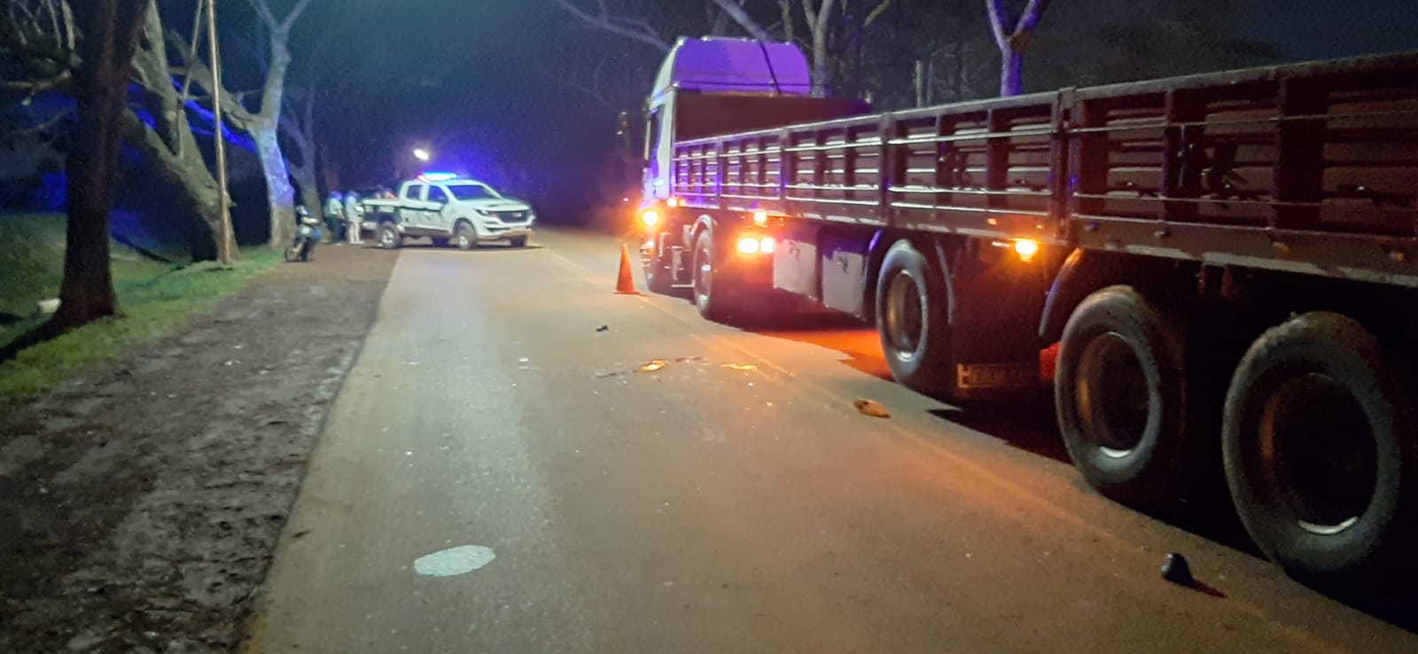 Policía de Misiones que fue atropellado
