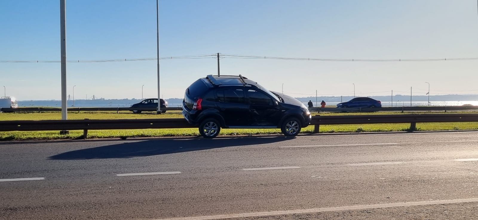 choque sobre el acceso sur de Posadas