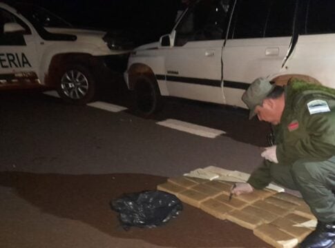 Gendarmería secuestró marihuana