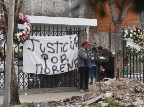 despiden a morena