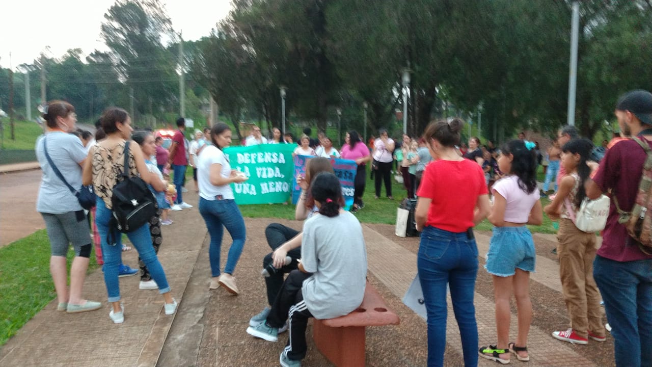marcha en San Pedro