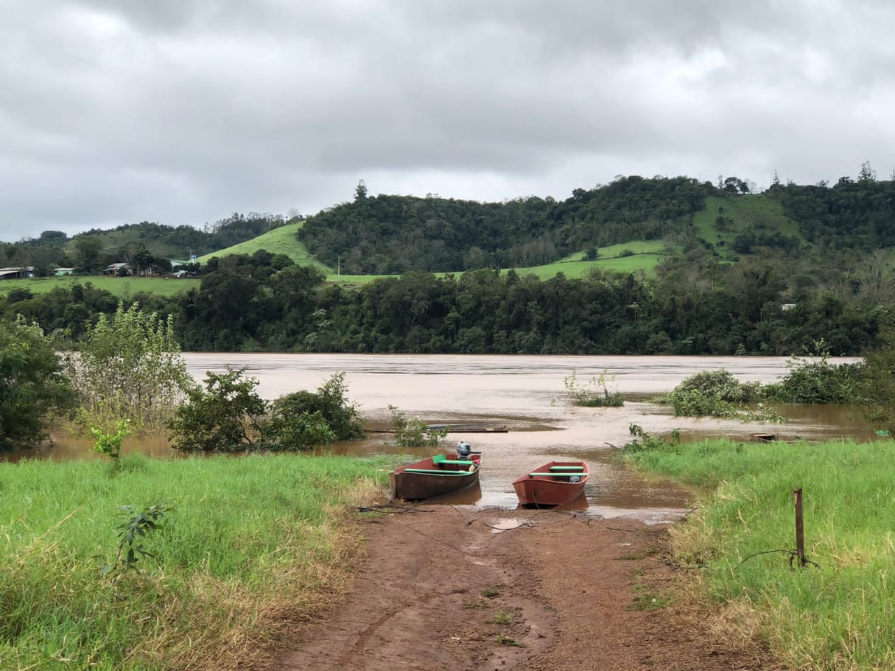 crecida del río Uruguay