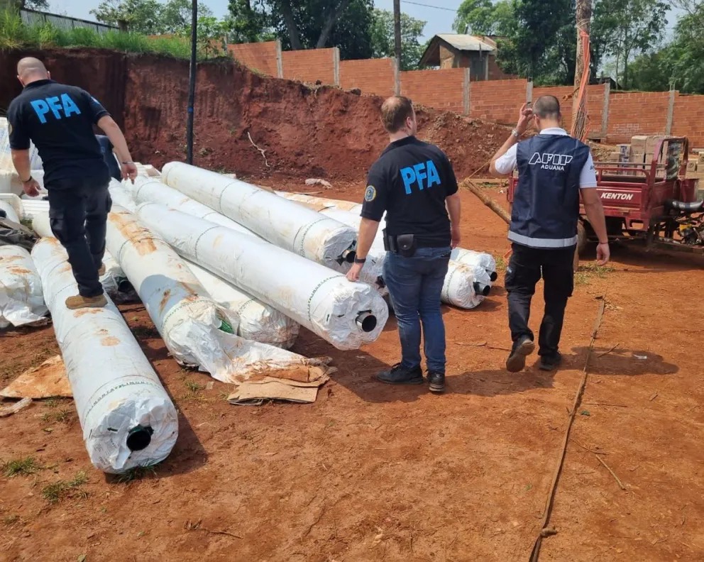 contrabandistas en puerto iguazú